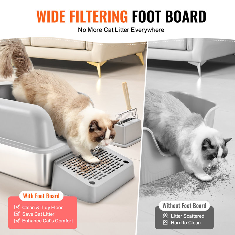 Cat litter box odor free best sale